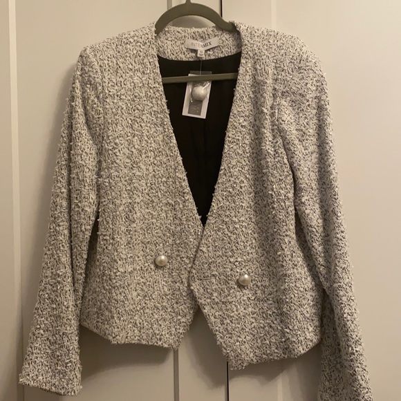 Intermix Tweed Jacket 10 - Picture 3 of 3